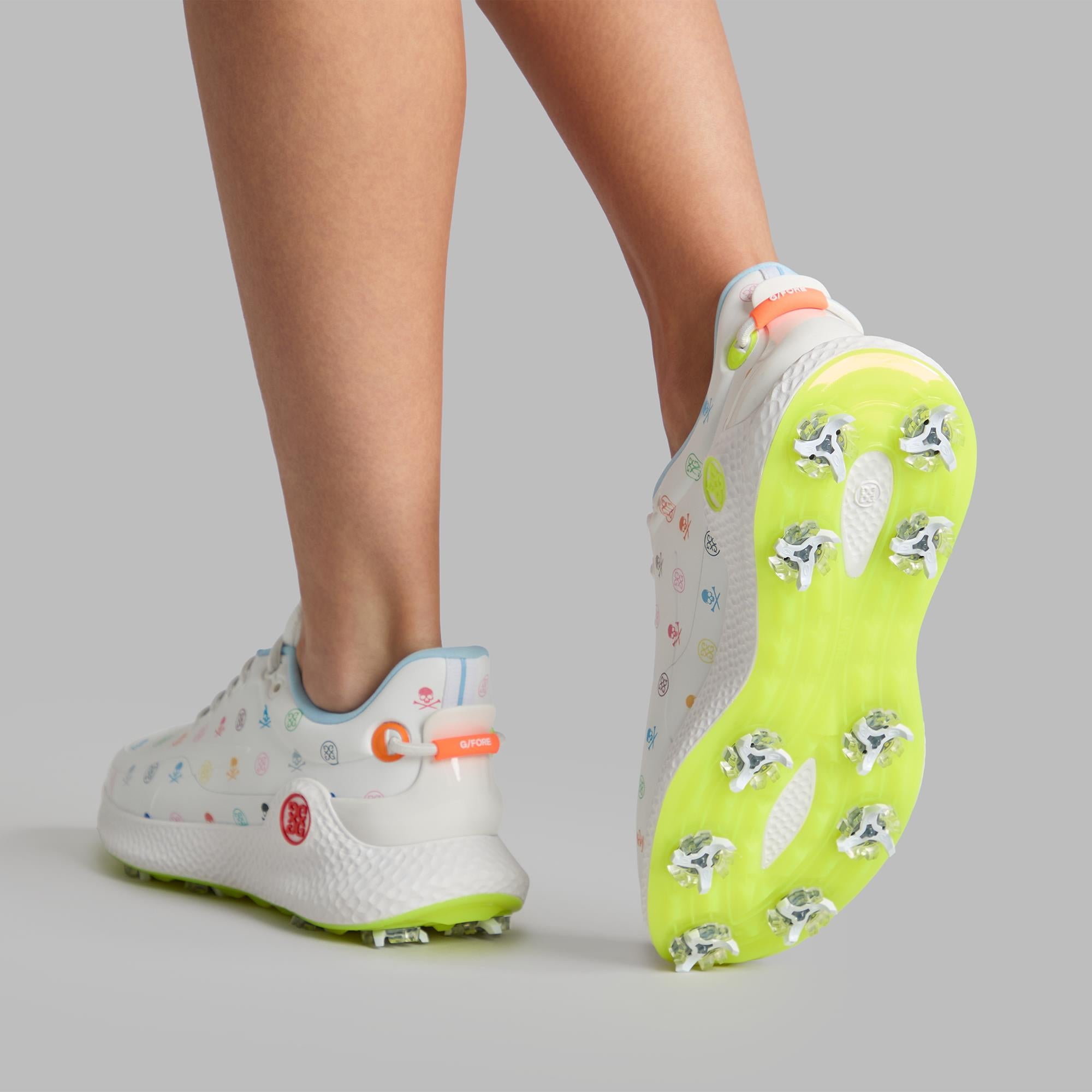 G/FORE MG4+ O2 G/LOCK Speckled Ladies Golf Shoes Snow/Multi